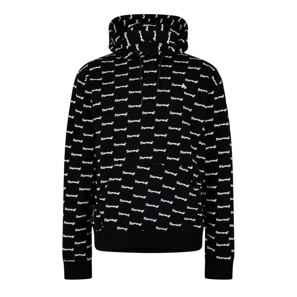 Money Mens All Over Logo Hoodie