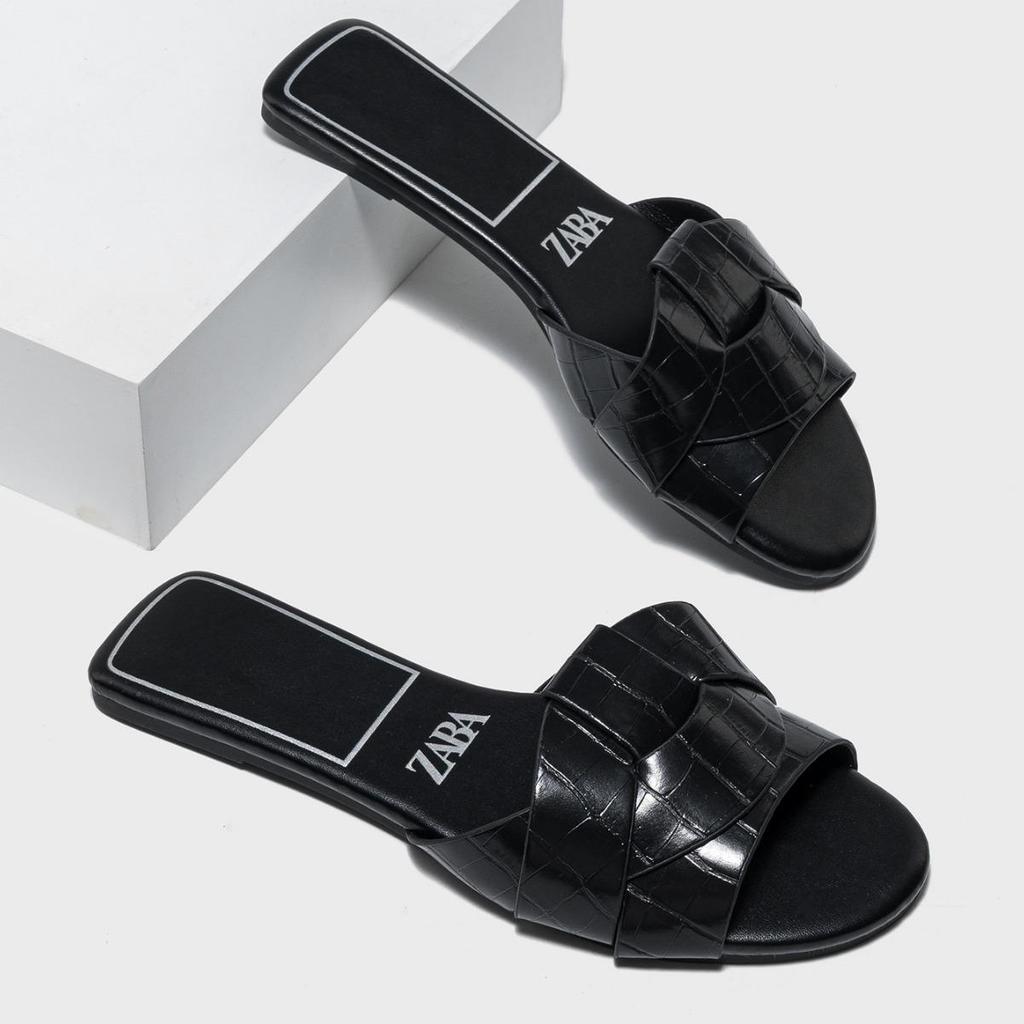Sommer Designer Frau Flache Neue Hausschuhe Gewebt mit Bequemen frauen Schuhe Casual Bottom Hausschuhe Frauen 2024 Neue