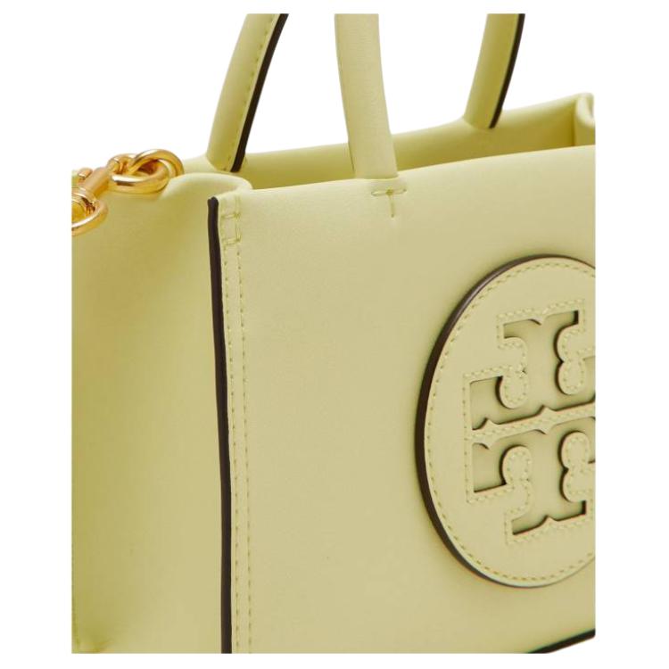 Tory Burch Ella Bio Tote Bag Shopping Bag Shoulder Handbag Mini Women Tote Bags Gold Green 145613-703