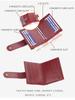 Women's Fashionn Short Purse Korean Style Snap Button Wallet Candy Color Coin Purse Multi-card Slots Billfold Pu Leather Card Holder