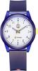 Q&Q SmileSolar (Q&Q Smile Solar) Zonne-aangedreven Analoog Horloge met Bijpassende Stijl, Waterdichte Urethaan Band, RP26-011, Blauw
