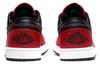 Air Jordan 1 Low 'Reverse Bred Pebbled Swoosh' 553558-605