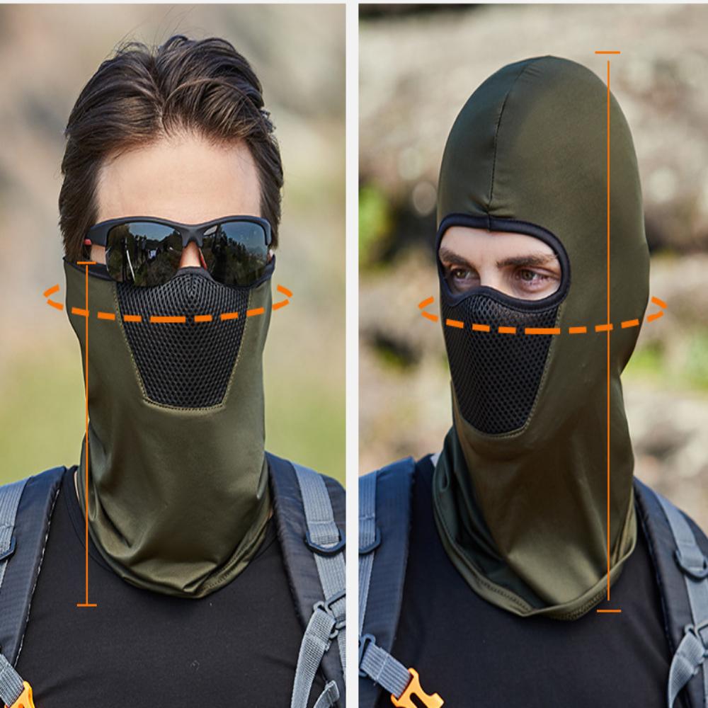 Breathable Sun Face Cover Ultra UV Protection Summer Neck Gaiter Protble Hiking Cycling Mask