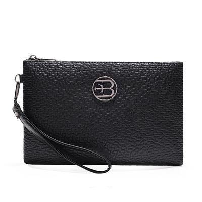 Weiche Lederhandtasche Weiche Oberfläche Geprägt Herren Clutch Bag Modische und Trendige PU Hand-Held-Tasche