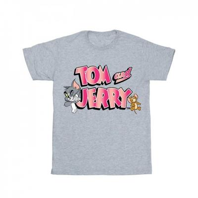 Womens/Ladies Gradient Logo Cotton Boyfriend T-Shirt