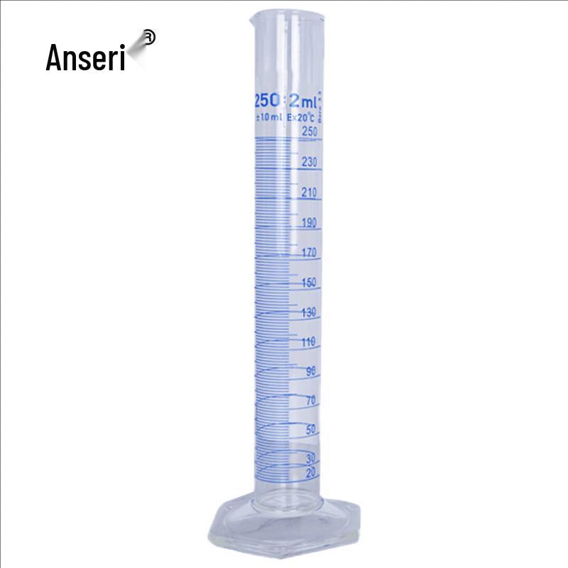 Ancai Rui Hexagonal Glass Measuring Cylinder