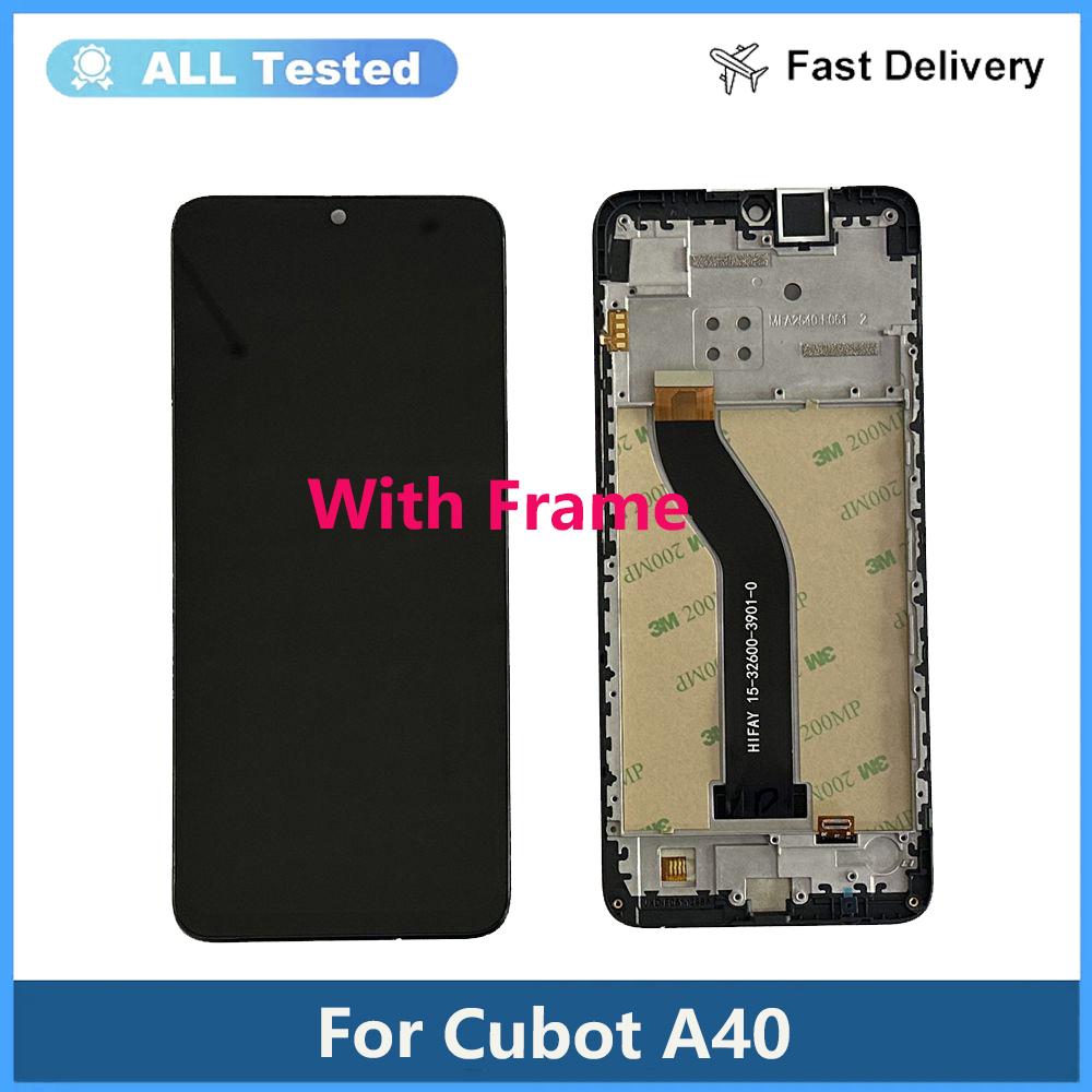 Полная сборка LCD-экрана и дигитайзера для Cubot A40 с рамкой