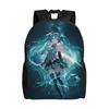 Custom H-Hatsunes Travel Backpack Men Women School Laptop Bookbag Mikus Singer Music Cartoon Anime College Student Daypack Bags