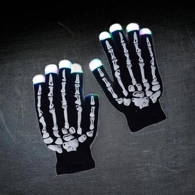 LED Gloves Flashing Light for Stage Performance Costume Accessories Party