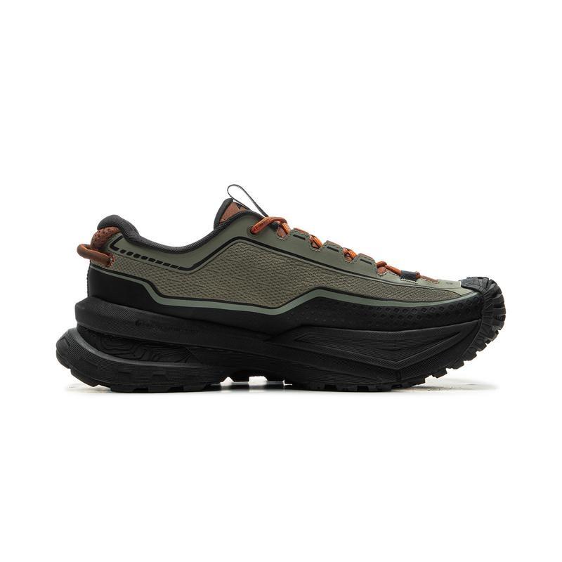 Li-Ning CF Counterflow Xingchuan Unisex Low Top Hiking Shoes Black Green AHTU023-1