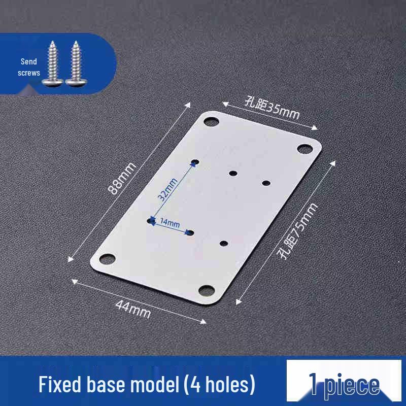 Stainless Steel Hinge Repair Plate for Cabinet and Cupboard Doors