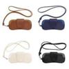 Portable Glasses Bag Soft Leather Sunglasses Pouch Slim Fashion Glasses Case Holder Glasses Organizer Travel Sunglasses Pouch