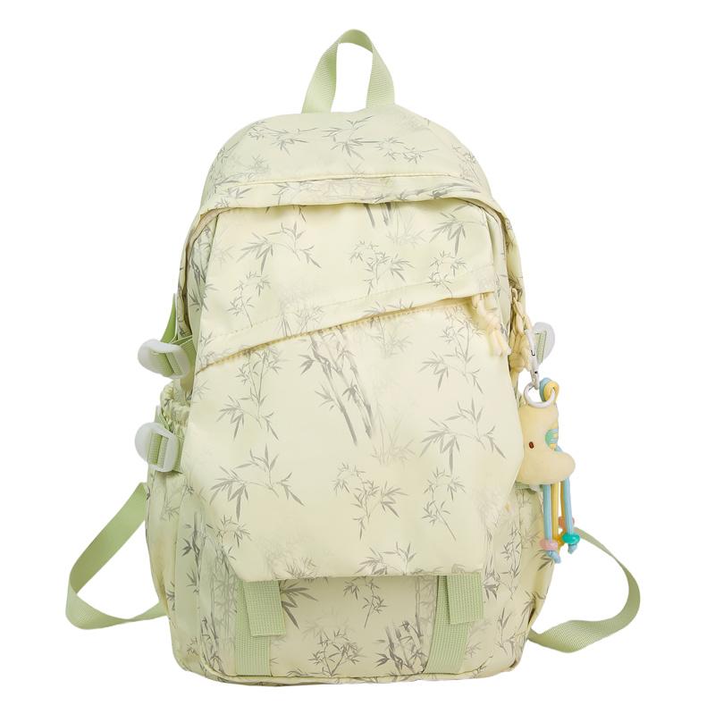 Student Large Capacity Schoolbag Women's Tie-Dye Printed Backpack