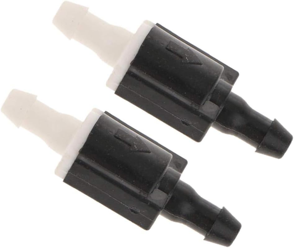 Edinstry Washer Nozzle, Window Washer Nozzle, Diffusion , Nozzle, Windshield Washer Nozzle, Wiper , Universal Use, 2 PCS