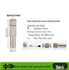 Quick-Connect Low-Pressure Atomizing Nozzle: Cooling, Humidification, Mist Dust Control, Outdoor Cooling, Aquaculture, Disinfection
