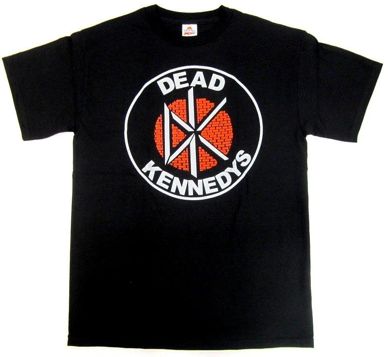 DEAD KENNEDYS T-shirt Vintage DK Brick Logo Punk Rock Tee Men s New L