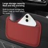 Paste Arbitrarily Car Organizer Mesh Bag Car Storage Pocket Organizer Bag Seat Back Side Door Stowing Tidying Box For Phone Key