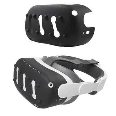 VR Headset Protective Shell Compatible for Oculus Quest 2 Silicone Case Shock Resistant Headset