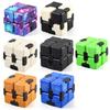 Halloween Stress Relief Cube Infinite Fidget Toy for Kids Christmas Gift Decompression Puzzle Finger Toy