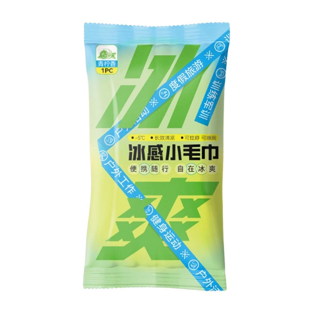 Non Woven Fabric Cooling Towel Disposable Instant Cold Towel New Sweat Wipes Outdoor Sports