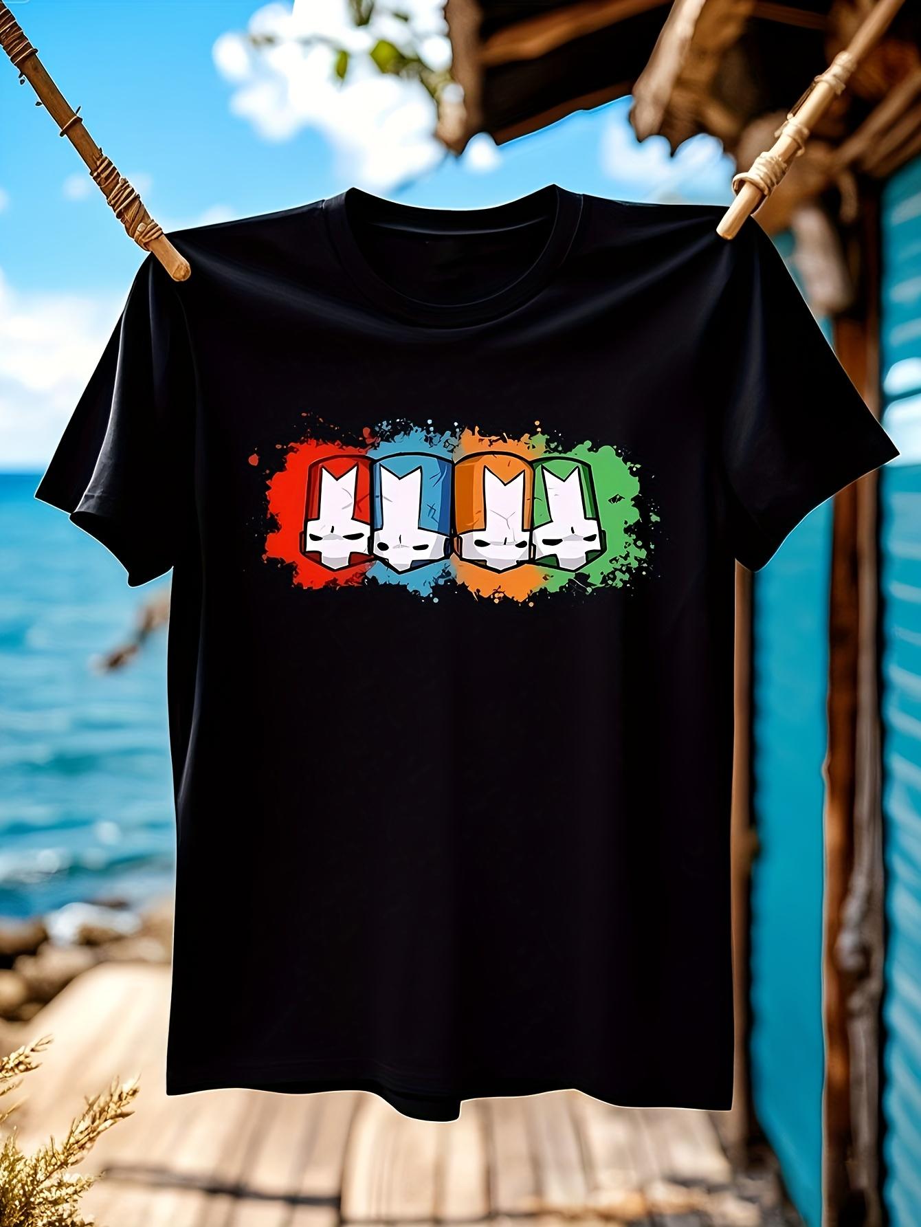 Castle Crashers Graphic Tshirt Graphic Tshirt - White Tee... XXXXL