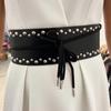 New Rivet Wide Binding Waist Belt Shein WISH Belt