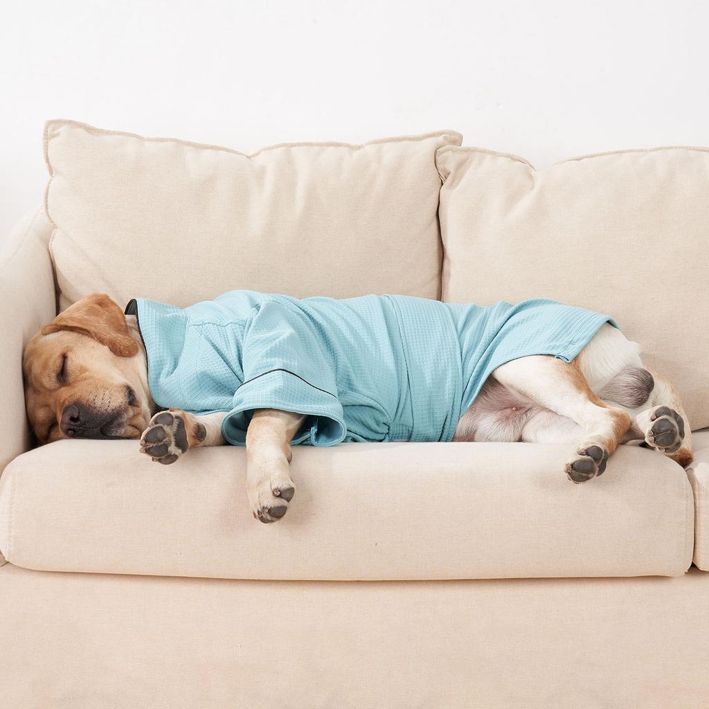 Dog Bath Robe Pajamas Pet Spa Drying Robes Sleepwear for Small Medium Large Dogs