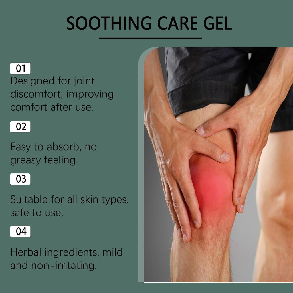 South Moon Joint Care Gel 50g for knee and wrist discomfort relief, an external massage care gel.
