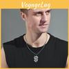 Unique Chinese Dragon Necklace For Men Retro Hiphop Street Style Fashion Accessory