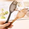 2 pezzi forchetta cucchiaio design 3 in 1 forchetta cucchiaio scolapasta versatili design ergonomico per la tavola per la cucina domestica