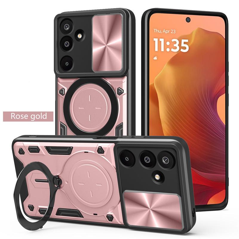 

Чехол-подставка с кольцом-броней для Samsung Galaxy A06 A16 A26 A36 A56 M16 F16 A15 A25 A35 A55 A54 A53 A52s A51 с защитой объектива for Samsung A51 4G