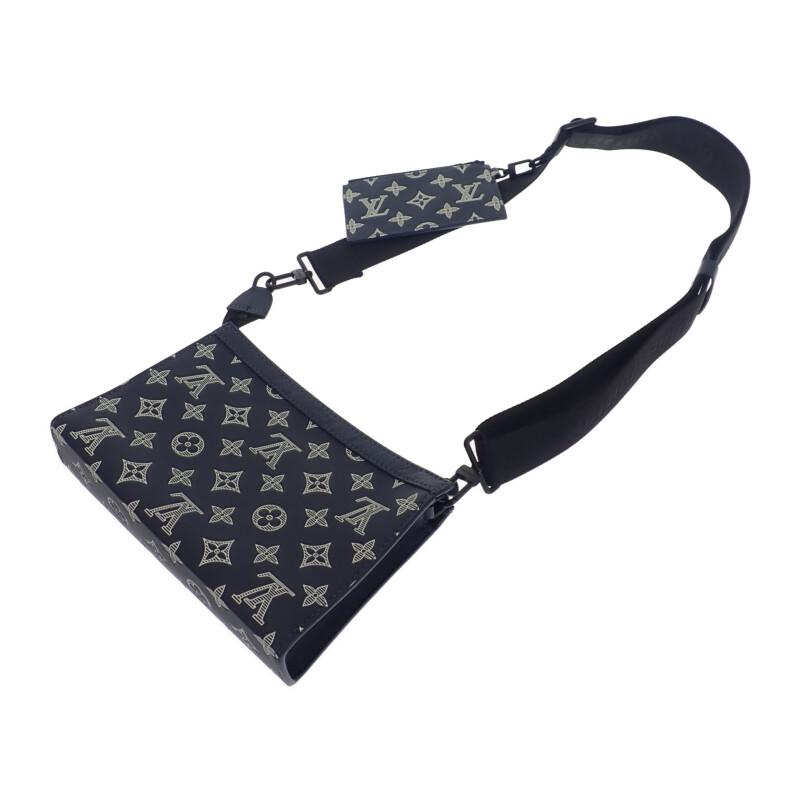 Louis Vuitton M83384 Monogram Other Bag Navy Leather Mens