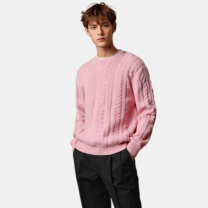 Supreme Applique Cable Knit Sweater 'White' Men's SUP-FW23-230