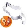 1PC Stainless Steel Cookie Cutter Cat Shadow Cake Biscuts Cutter Fondant DIY Mold