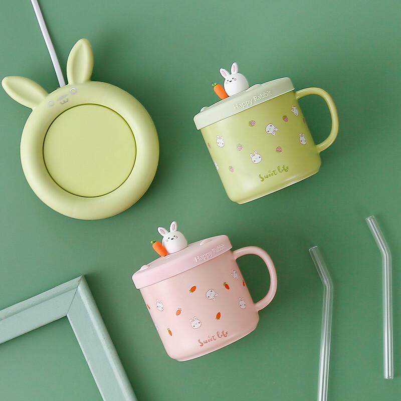 Penglin Constant Temperature Mug & Warmer Set