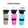 Garrafa de água para cachorro, para passear, garrafa de água portátil para cachorro, copo para beber, suprimentos para alimentação de água para animais de estimação