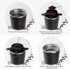 Portable Reusable Stainless Steel Filter Cup Coffee Filter Coffee Dripper Household Drinkware Drop Filter