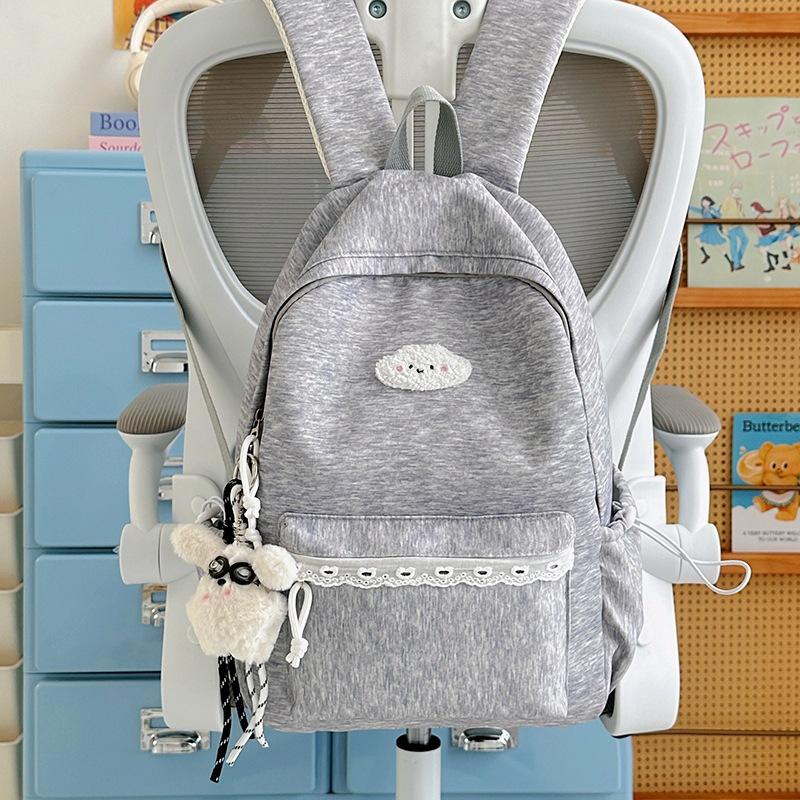 Schoolbag new Mori versatile sweet college student schoolbag high value niche lightweight backpack leisure spring outing backpack