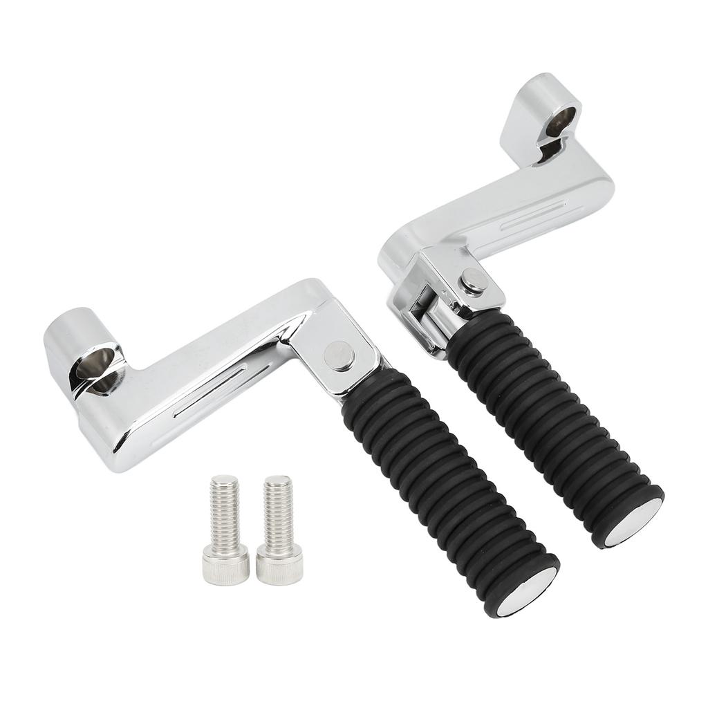1 Pair Adjustable Passenger Pegs L&R Replacement for Indian Chieftain Dark Horse