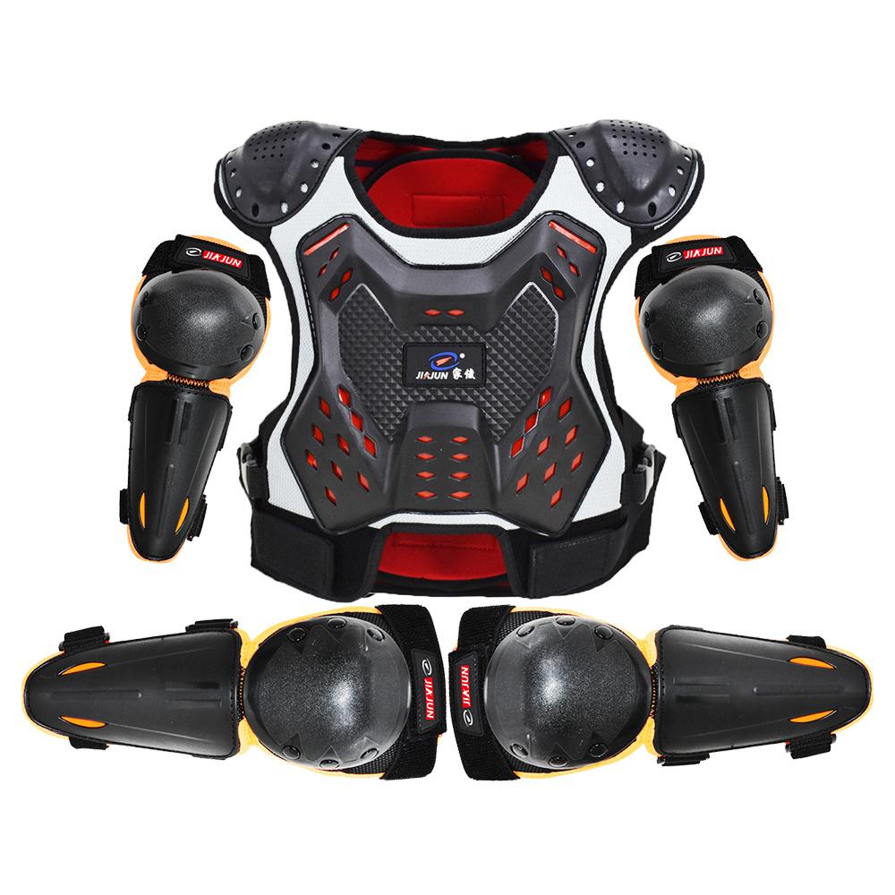 

Cross-border children s chest protection back piece scooter riding armor roller skating anti-drop outdoor sports protective set wholesale L