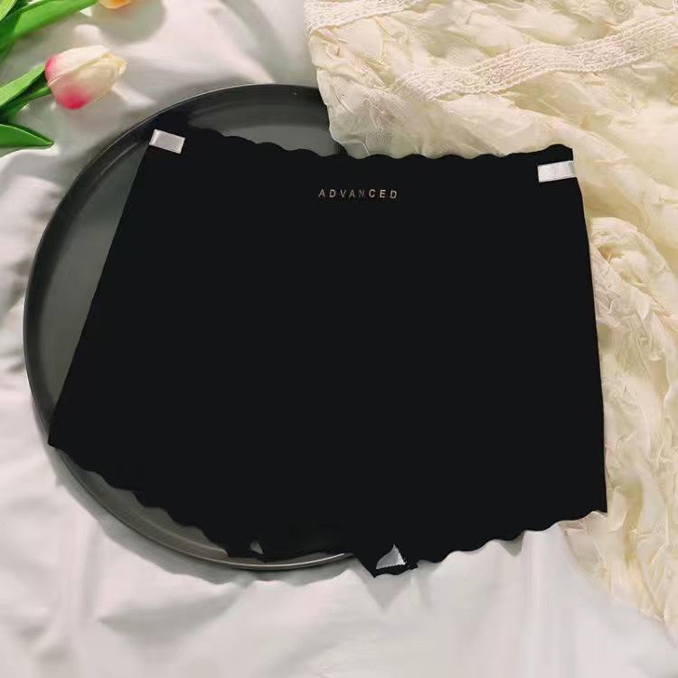 Female Summer Thin Silk Cotton File Ice Non Trace Prevent Exposed Underwear