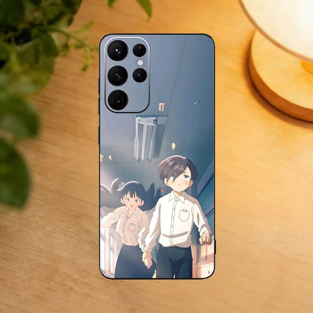 Anna The Dangers In My Heart Phone Case For Samsung S25,24,23,22,30,21,10,9,Ultra,Plus,Lite Soft Black Case