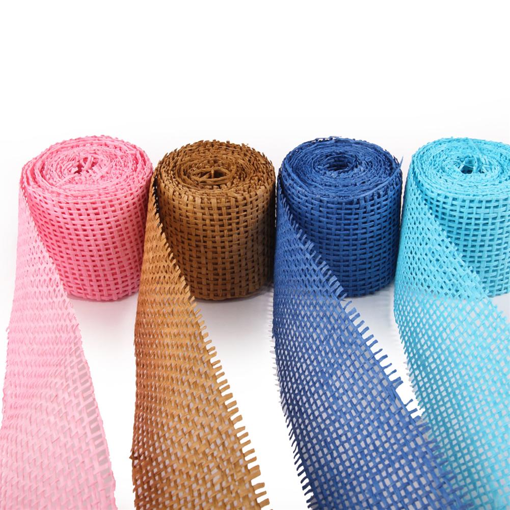 Buy DIY Paradise 3m Burlap Mesh Net Ribbon Roll for DIY Crafts Ribbon ...
