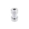 1/4 Turn 3/8" Female Double-Ended Light Stand Base Adapter, Aluminum, B/E Type, 6mm-9mm Screw Head