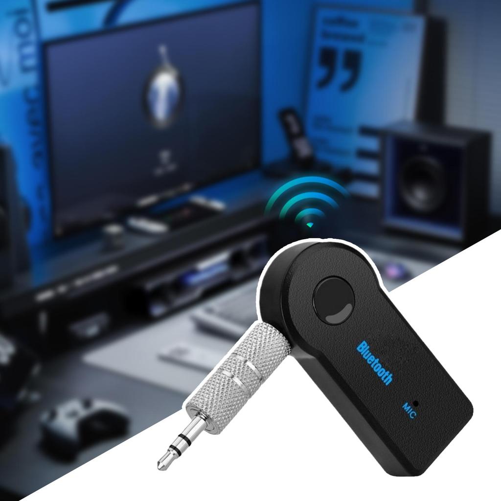 Aux Adapter For Car 3.5mm Small BT Audio Receiver Multifunctional MP3 Player Transmitters Music Player Car Electronics For Women