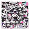 Sanrio Kuromi Graffiti Stickers: 50 Cartoon Designs for Suitcases, Laptops, Cars, and Scooters.