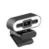 LED Fill Light USB Webcam for Online Classes and Live Streaming