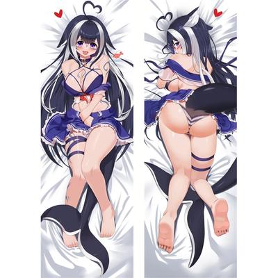VTuber Shylily Dakimakura Anime Ganzkörper-Kissenbezug, Waifu-Kissenbezug, 2-seitiger Druck, umarmender Körperkissenbezug, Otaku-Geschenk
