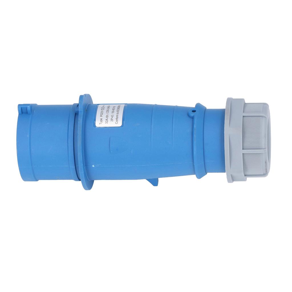 Industriell stikkontakt IP44 Vanntett Messing Kontakt Luftfartskontakt 2P+E 32A AC 220240V