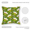 Luxury Pillow Case Sofa Living Room Bedroom Double-sided Printing Brand O-Orla Kiely Square Cushion Nap Time Pillow Case